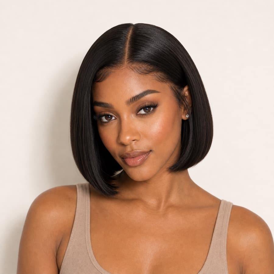 Lacewig Studio Clean-Part Bob AI style preview